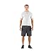 Under Armour Men's HeatGear Sonic Compression Short Sleeve Shirt, Black/White, S