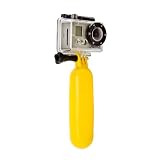 GoPole The Bobber Action Camera Accessory - Yellow and Black, 5.7 Inch