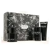 KENNETH COLE BLACK by Kenneth Cole for Men EAU DE TOILETTE SPRAY 3.4 OZ & AFTER SHAVE GEL 3.4 OZ & DEODORANT STICK 2.6