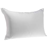 Rest Right Satin Pillow Protector Cover, White, Standard