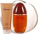 Obsession by Calvin Klein for Women 3 Piece Set Includes: 3.4 oz Eau de Parfum Spray + 2.5 oz Liquid Cristals For Body + Signature Bag