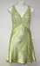 How To Measure Bra Sizes : Contessa Di Roma Moss Green Satin Short Chemise