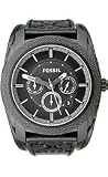 Fossil Machine Cuff Leather Black Dial Men's watch #FS4617