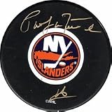 Pat LaFontaine Autographed New York Islanders Puck