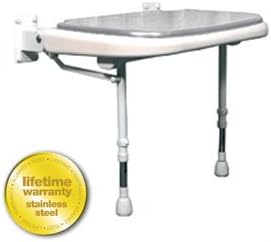 Wide Padded Shower Chair Color: Gray