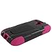 Kyocera Hydro EDGE C5215 Hot Pink Skin+Black Cover