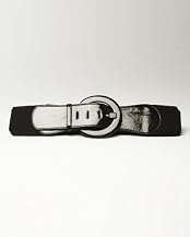 Lucite Circle Buckle Belt