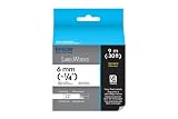 Epson LabelWorks Standard Tape Cartridge (Black on White) (~1/4 Inch, ~30 Feet) (LC-2WBN9)