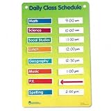 Learning Resources LER3233 Learning Resources Magnetic Classroom Schedule Chart