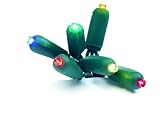 GKI Bethlehem Lighting LED Warm White 60-Light Micro Light Set, Green Cord