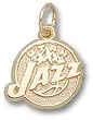 Utah Jazz Logo 3/8" Charm/Pendant -14K/10K, Stainless Steel or Gold Plated