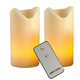31JO QZ vmL. SL160  Remote Controlled Flameless Candles Set of 2
