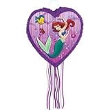Little Mermaid Flat 17in x 17in Pull String Pinata