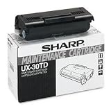 Toner Cartridge for Sharp Fax Models UX2500/UX3000, Black (SHRUX30TD)