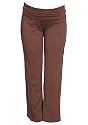 Lauren Kiyomi French Terry Maternity Lounge Pants, XL, Faded Plum