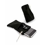 Tuff Luv Microfibre Shield Sox pouch in size: L / color: Black / compatible with (Samsung H1 B2100 B5702 B7320 B7330 B7610 BEAT DISC BEAT DJ Blue Earth C3010 C3060 C5212 C6620 C6625 CorbyTXT B3210 E1080 E1210 E2100B Galaxy Genio Qwerty I600 I7410 i8510 i900 omnia Jet S8000 M1 M150 Omnia Omnia 2 i8000 Omnia II OmniaLITE B7300 Pixon 12 S3110 S3310 S5