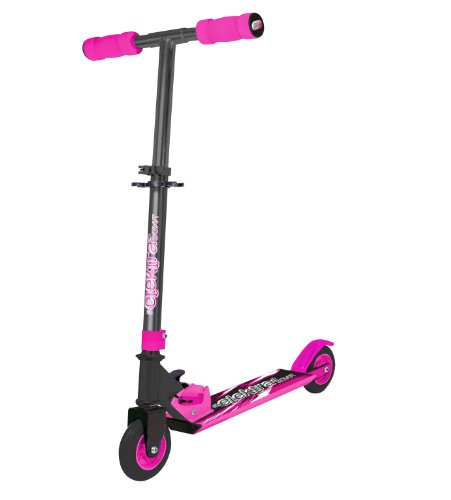 Elektra Kinder-Scooter, zusammenklappbar, verstellbar, Pink