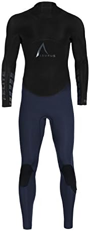 Unisex Isurus Elite 333 Backzip Unhooded Surf Wetsuit -Black/Gunmetal-US XL