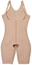Hot Sale Squeem Firm Compression Short Vest Shapewear, Cotton & Rubber, Beige, 4XL