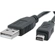 CB-USB5 CB-USB6 USB Cable Cord for Olympus Camedia / Camera C-170, C-180, C-480, C-500, C-55, C-5500 Sport Zoom, C-70, C-7000 Zoom, D-425, D-435, D-545, D-595, D-630 Zoom, D-710, D-715, D-720, D-725, D-730, Evolt E-30, E-330, E-400, E-410, E-420, E-450, E-500, E-510, E-520, E-610, E-620, Pen E-P1, E-P2, E-P3, E-PL1, E-PL2, E-PL3, E-PM1, FE-120, FE-130, FE-140, FE-200, FE-4020, FE-4030, FE-5030, FE-5500, SP-310, SP-320, SP-350, SP-500, SP-510, SP-550, SP-560, SP-565, SP-590, SP-595, SP-610, SP-620, SP-700, SP-800, SP-810 Ultra Zoom, SZ-10, SZ-11, SZ-12, SZ-20, SZ-30, SZ-31MR, XZ-1, Verve, Verve S, Mini / Mini S Digital Camera - 4.5 Feet black - Hi-Tech Dealz®