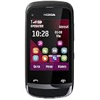Nokia C2-02 (Chrome Black)