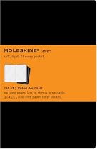 Moleskine Ruled Cahier Journal Black Pocket: set of 3 Ruled Journals