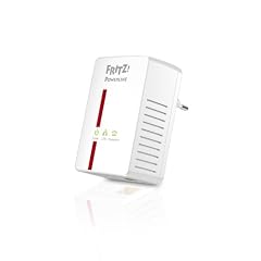 AVM FRITZ!Powerline 500E Gigabit-LAN Netzwerkadapter (500Mbits) f�r Steckdose (Einzeladapter)