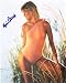 Kim Alexis autographed 8x10 Photo (Model Orange Swimsuit)