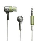 Radius Tru-Tune Ultra-light Aluminum Earbuds W/ Noise Isolation, iPhone Compatible - Matches 3G green nano(Designed in Japan)