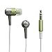 Radius Tru-Tune Ultra-light Aluminum Earbuds W/ Noise Isolation, iPhone Compatible - Matches 3G green nano(Designed in Japan)