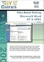 Training for Microsoft Word XP & 2003(DVD)
