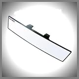 RAZO RG21 Convex Black Frame Wide Angle Rear Mirror