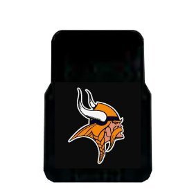 2 Universal Front Floor Mats NFL Minnesota Vikings
