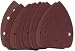 Draper Ten 97 X 140 X 140mm 120 Grit Hook And Loop Sander Sh