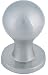 Atlas Homewares A800-BN 3/4-Inch Euro-Tech Collection Nipple Knob, Brushed Nickel