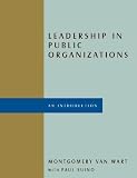 img - for Leadership in Public Organizations book / textbook / text book