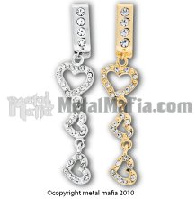 DANGLING SWIMSUIT JEWELRY OR10A- GOLD