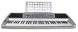 Advanced Full Size 61-Key Electronic Keyboard Pitch Bend Control Metronome Eight Percussions