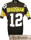 Terry Bradshaw Signed Pittsburgh Steelers Black Prostyle Jersey