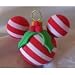 Disney Striped Christmas Ornament Mickey Ears Antenna Topper