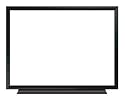 Board Dudes 18"x24" Painted Black Framed Magnetic Dry Erase Board (17016BDUA)