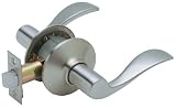 Doorknobs & Lock Sets: Schlage F10VACC619 Accent Passage Lever, Satin Nickel