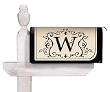 Monogram Magnetic Mailbox Cover - W