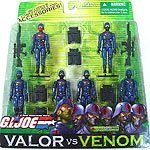 GI Joe Valor VS Vemon Cobra Infantry Forces 6 pack