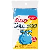 Sassy Disposable Diaper Sacks - 50 Count by Sassy