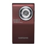 Samsung HMX-U10 Ultra-Compact Full-HD Camcorder with10 MP Still (Red)