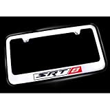 SRT8 Logo Chrome Metal License Frame