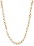 Lee Angel Cocoa Nut Necklace In Ivory