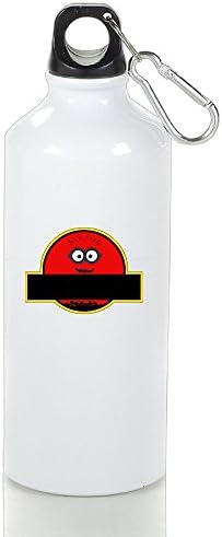 EVALY Cartoon Movie Poster Portable Climbing Kettle Cups White With Carabiner Hook,400-600ml /6.5OZ