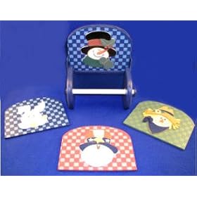 Fall Spring Summer Winter SEASONAL changing Holiday bathroom TOILET PAPER HOLDER decor